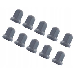 O6U92 studs, short nuts, 33mm, 10pcs, cover for