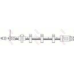 Brake hose citroen peugeot xsara n1 406 8b 406 co