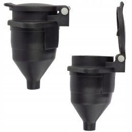 7 pin type n 24v socket for a truck trailer