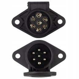 7 pin type n 24v socket for a truck trailer