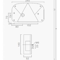 Multipoint II lamp shade, right aspock