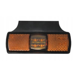 LED marker lamp with yellow angle beam for a camper