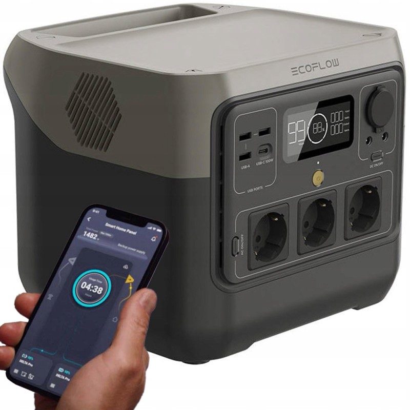 Ecoflow river 2 pro power station 800w 768 wh