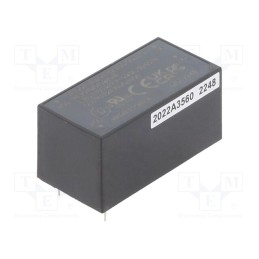 1 pcs x CINCON - CFM04S240-E - Converter: AC/DC, 4W, 85÷305VAC, Usup: 120÷431VDC, Uout: 24VDC, 82%