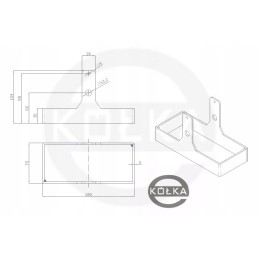 Wheel cover fi 160 mm approx
