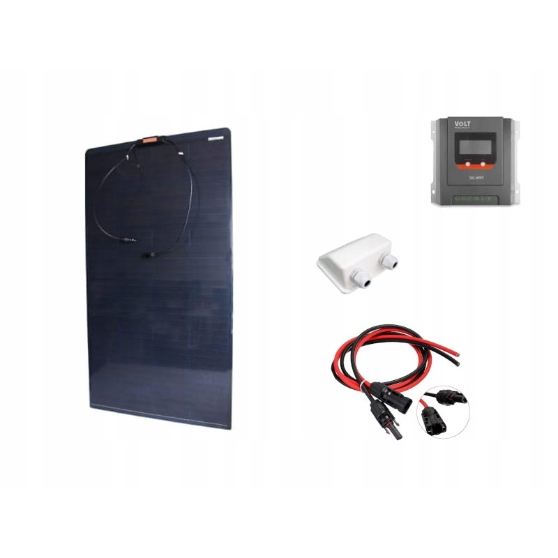 Flexible photovoltaic panel 150W set with MPPT