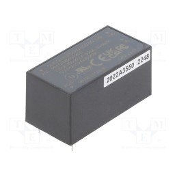1 pcs x CINCON - CFM04S150-E - Converter: AC/DC, 4W, 85÷305VAC, Usup: 120÷431VDC, Uout: 15VDC, 81%
