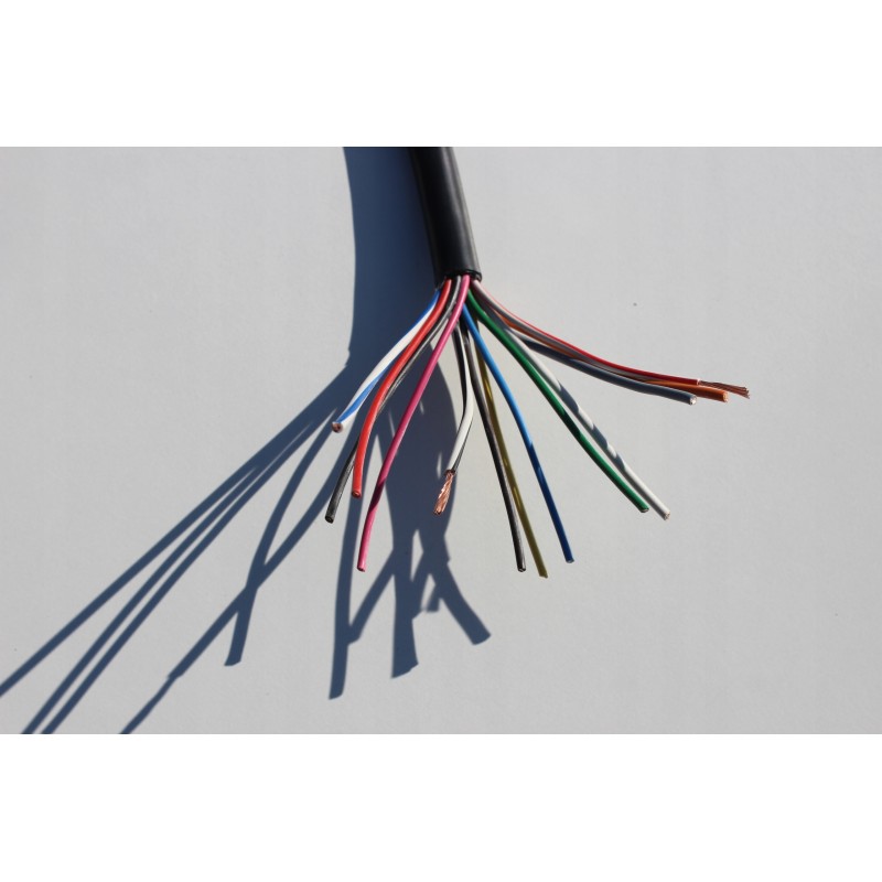 The cable has 13 cores, electric trailer trailer cable