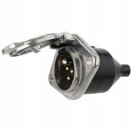 7 pin type n 24v metal socket for a truck semi-trailer