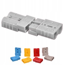 Set of connector, plug, battery socket, 120A battery
