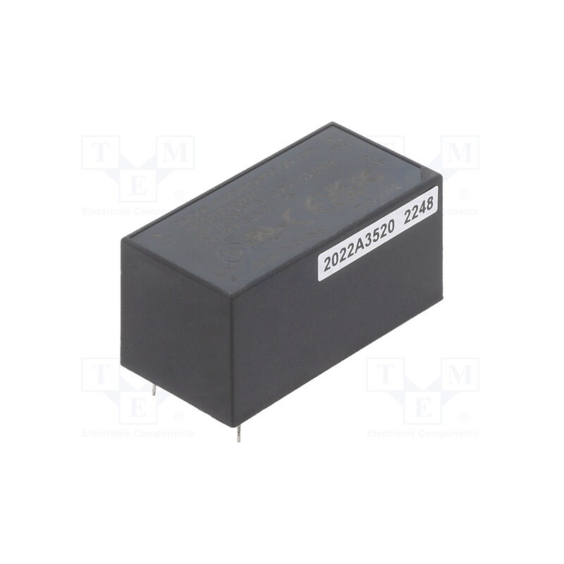 1 pcs x CINCON - CFM04S033-E - Converter: AC/DC, 4W, 85÷305VAC, Usup: 120÷431VDC, Uout: 3.3VDC