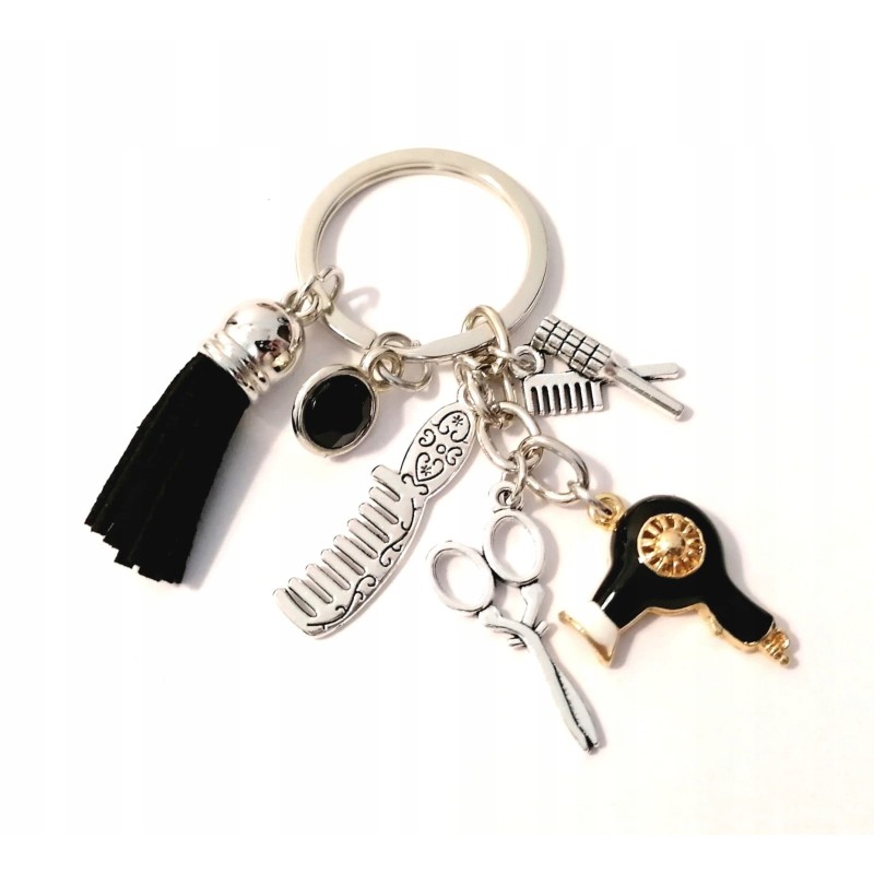 Painting accent keychain