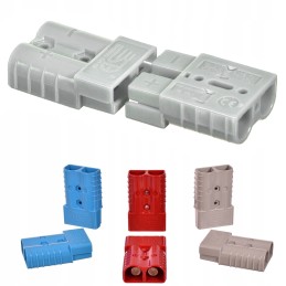Set of connector, plug, battery socket, 175a battery