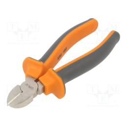 1 pcs x PG TOOLS - PGT483 - Pliers, end,cutting, anti-slip handles,satin, 160mm