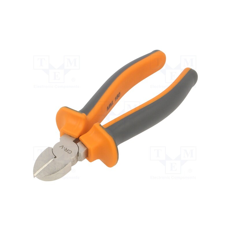 1 pcs x PG TOOLS - PGT483 - Pliers, end,cutting, anti-slip handles,satin, 160mm