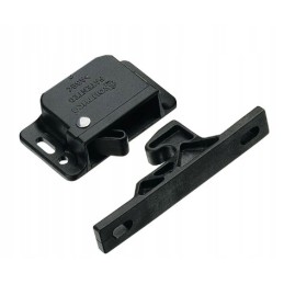 Furniture latch hinge set