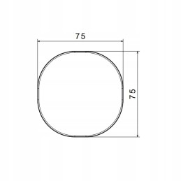 Reversing lamp LED reverse light with screw cable 12 24 V