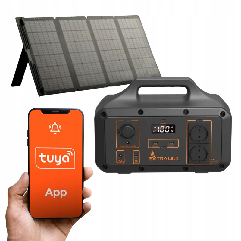 Portable power station solar panel 1021wh