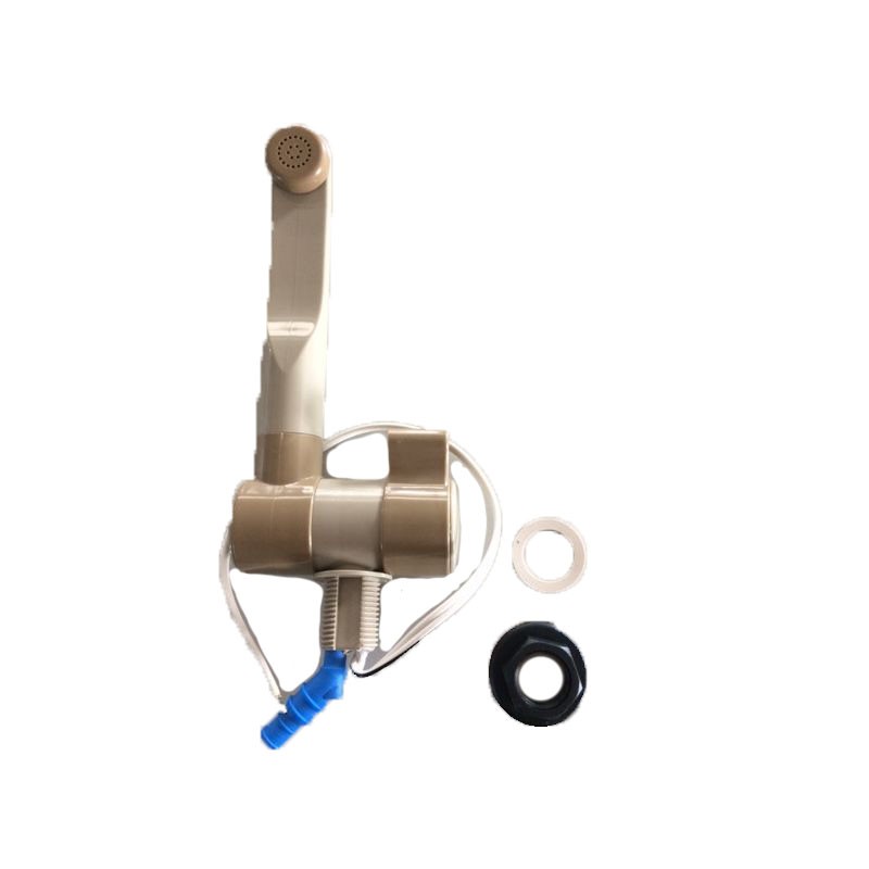 Faucet for trailer camping london cold water brown