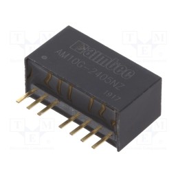 1 pcs x AIMTEC - AM10G-2405NZ - Converter: DC/DC, 10W, Uin: 18÷36V, Uout: 5VDC, Iout: 2A, SIP8, THT