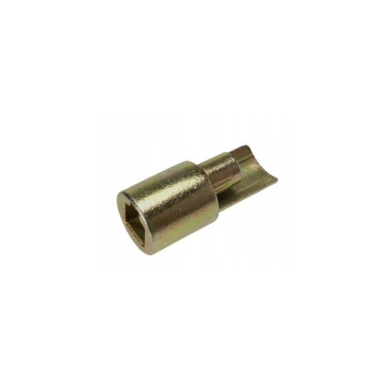 Tarpaulin tensioner adapter 12x12mm with a 27mm profile