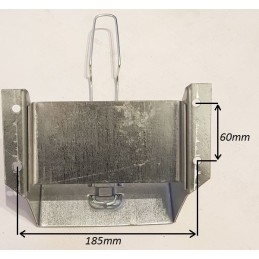 Fixing wedge holder 160mm Krone Schmitz Kogel