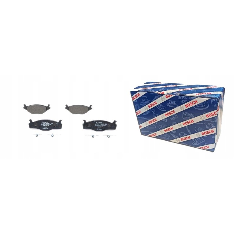 Front brake pads, VW brake pads, asymmetry, thin