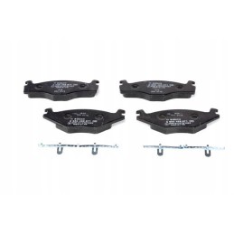 Front brake pads, VW brake pads, asymmetry, thin
