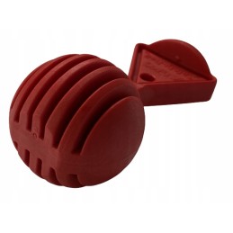 Hitch protection: safety ball, support, ball insert, strong lock