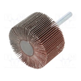 1 pcs x PG PROFESSIONAL - RG.091 - Wheel, Granularity: 120, Mounting: rod 6mm, with lever, Ø50x30mm