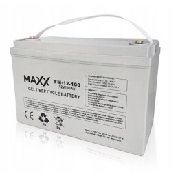 Maxx Deep Cycle 12 FM 100 100a gel battery
