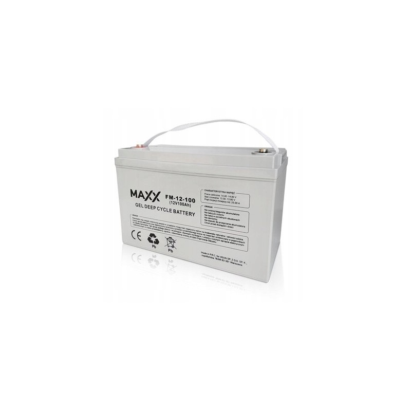 Maxx Deep Cycle 12 FM 100 100a gel battery