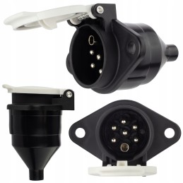 7 pin type S 24v socket for a truck trailer