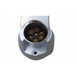 Socket 7 12v, aluminum, square twisted contacts