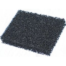 Carbon insert filter sog installation in the service door