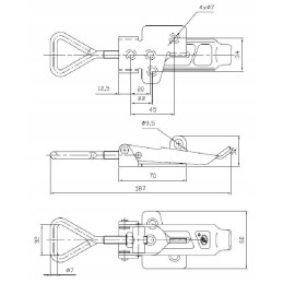 Steelpress trailer side hitch