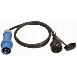 Cee connection 1 5m schuko cee male adapter
