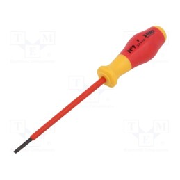 1 pcs x FELO - 913 030 90 - Screwdriver, insulated, slot, 3,0x0,5mm