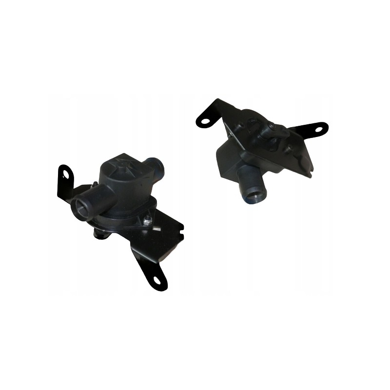 Cooling water heater control valve