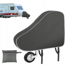 Protective cover for the drawbar of a caravan or 90x62cm