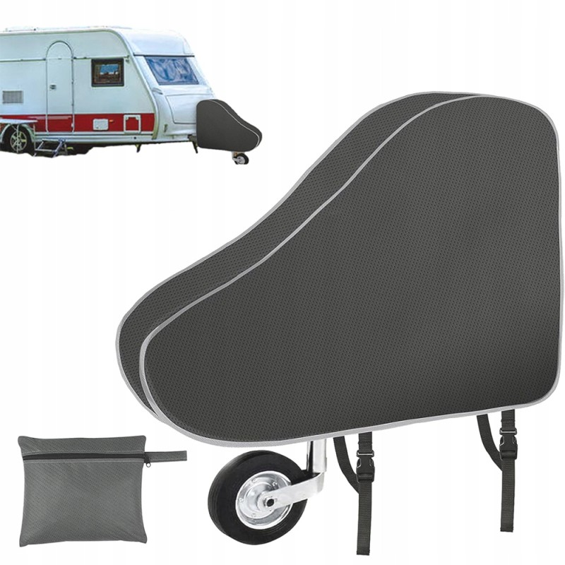 Protective cover for the drawbar of a caravan or 90x62cm