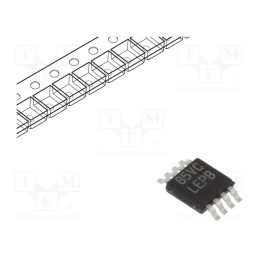 1 pcs x TEXAS INSTRUMENTS - LP3982IMM-2.5/NOPB - IC: voltage regulator, LDO,fixed, 2.5V, 0.3A, VSSOP8, SMD, -40÷85°C