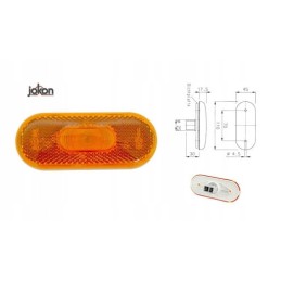 Orange side marker lamp jokon