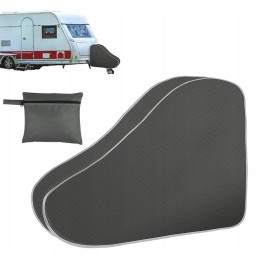 Protective cover for camping trailer hitch cover for hitch drawbar