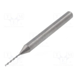 1 pcs x BUNGARD - 81006 - Drill bit, Ø: 0.6mm, carbon steel, PCB, 1/8' (3,175mm)