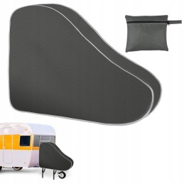 Camping cover, trailer hitch, drawbar cover, hitch, 90x62cm