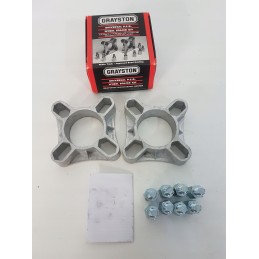 Grayston sp43 spacers with 12mm screws