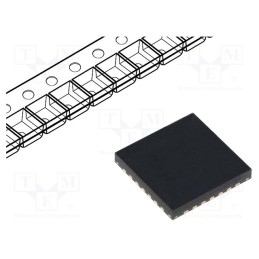 1 pcs x MICROCHIP TECHNOLOGY - MCP25625-E/ML - IC: CAN controller, 1Mbps, 2.7÷5.5VDC, QFN28, -40÷125°C