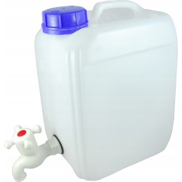 Water canister with tap, 5l, outdoor washbasin