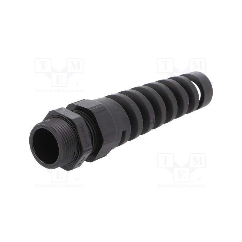 1 pcs x LAPP - 53015840 - Cable gland, with strain relief, PG16, IP68, polyamide, black